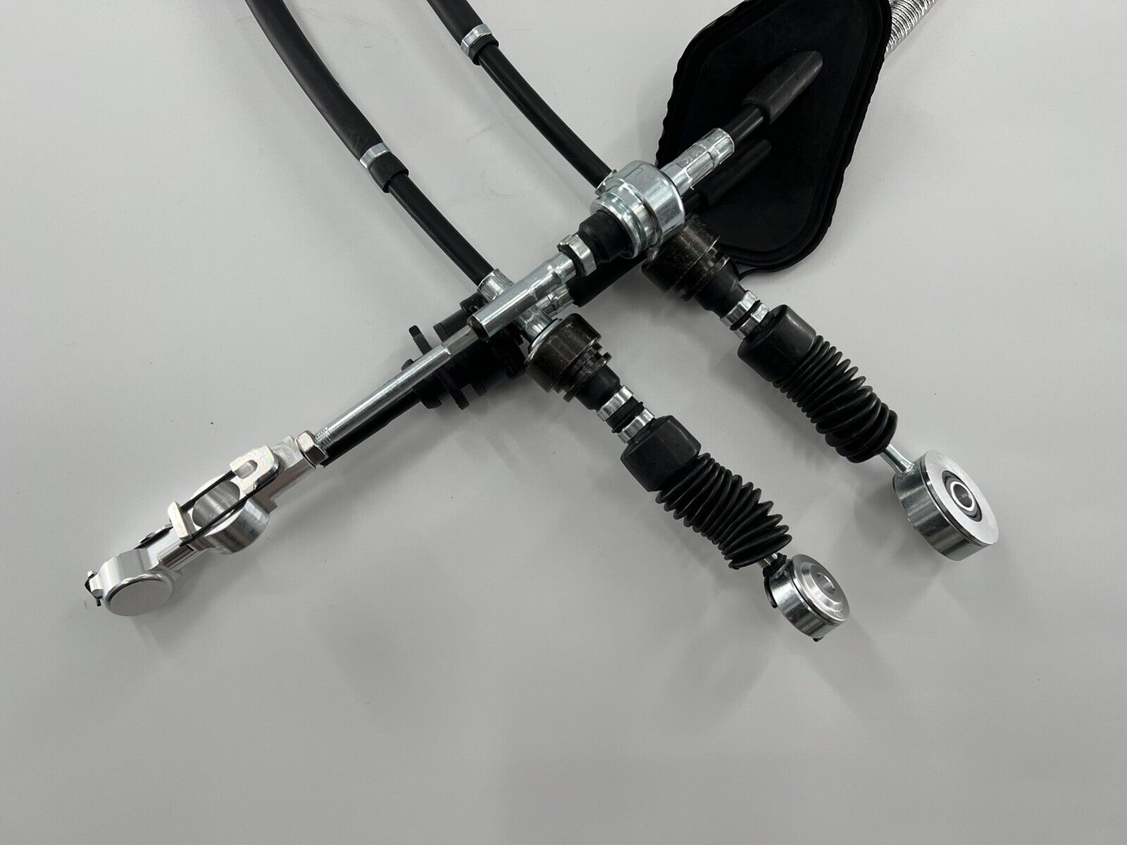 Honda Civic Si 2006-2011 OEM Spec Street Shifter Cables Linkage from JackSpania Racing, showing the metal linkage components.