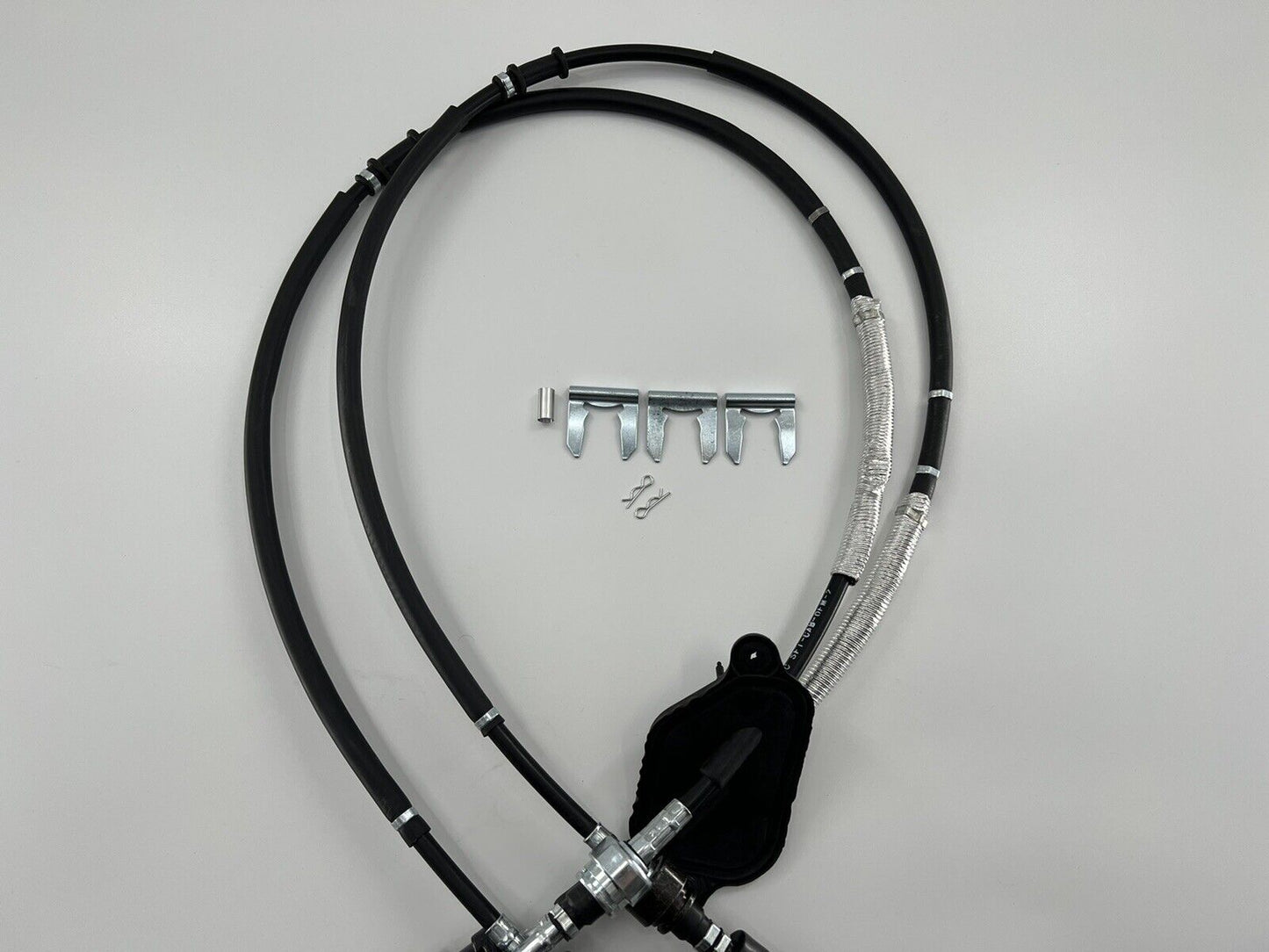 Honda Civic Si 2006-2011 OEM Spec Street Shifter Cables Linkage by JackSpania Racing, showing the transmission linkage components.
