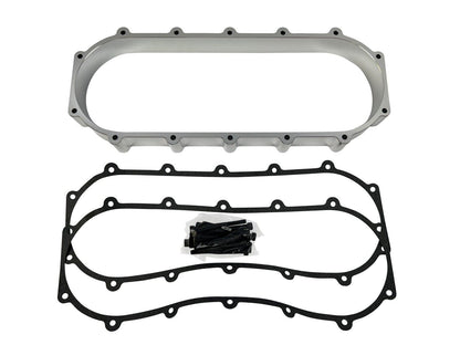 JackSpania Racing billet 2L liter plenum spacer plate for Skunk2 Ultra Race intake manifolds, 90mm engine parts.