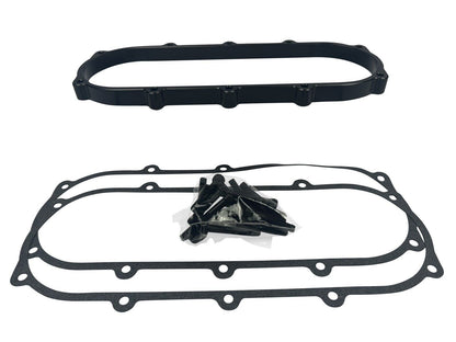 JackSpania Racing billet 1L plenum spacer plate for Skunk2 Ultra Race intake manifolds, 90mm engine parts.