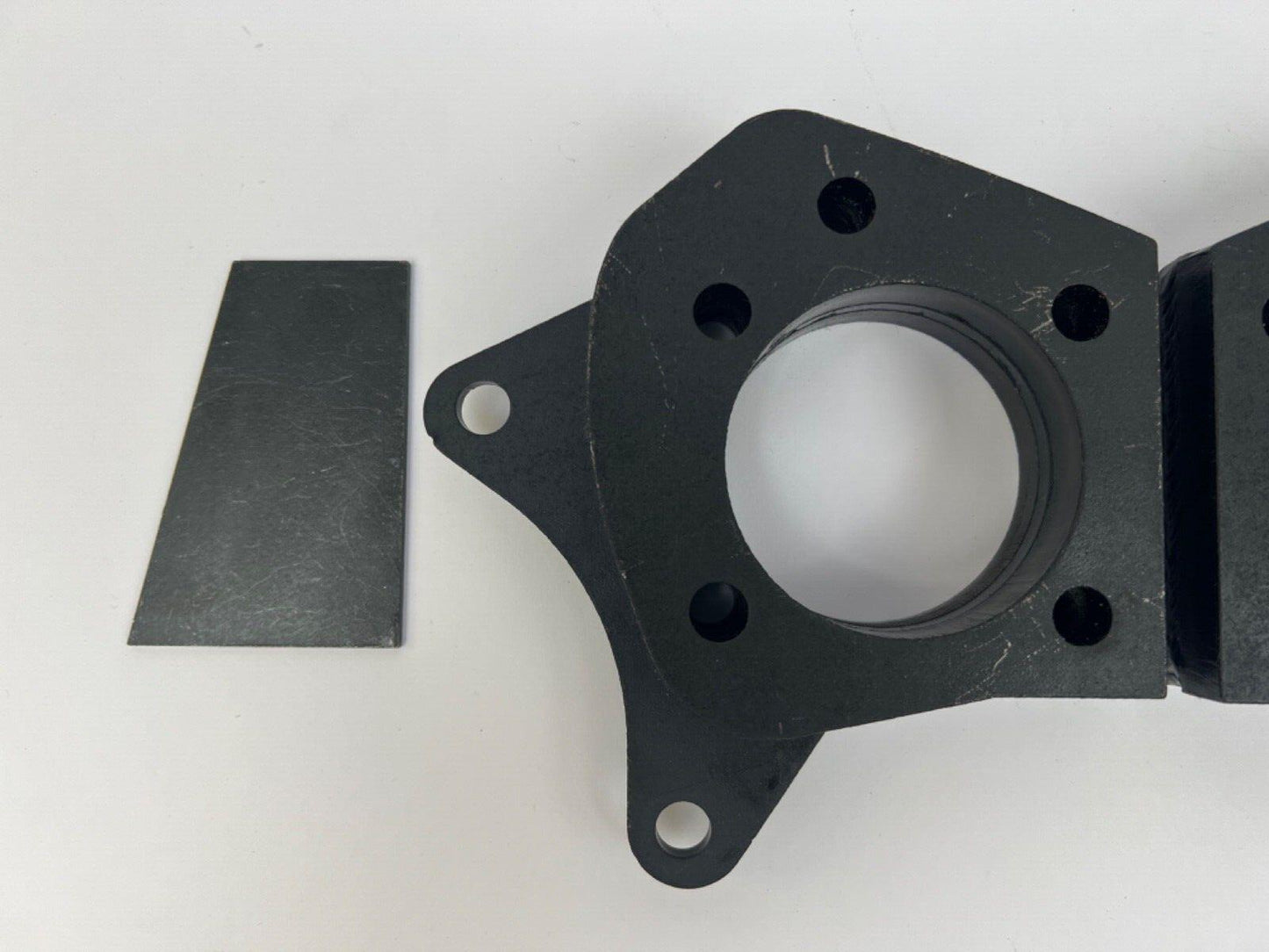 Steel trailing arm plates for Honda Acura Civic EG EK and Integra DC2 suspension, designed for improved stability and durability.