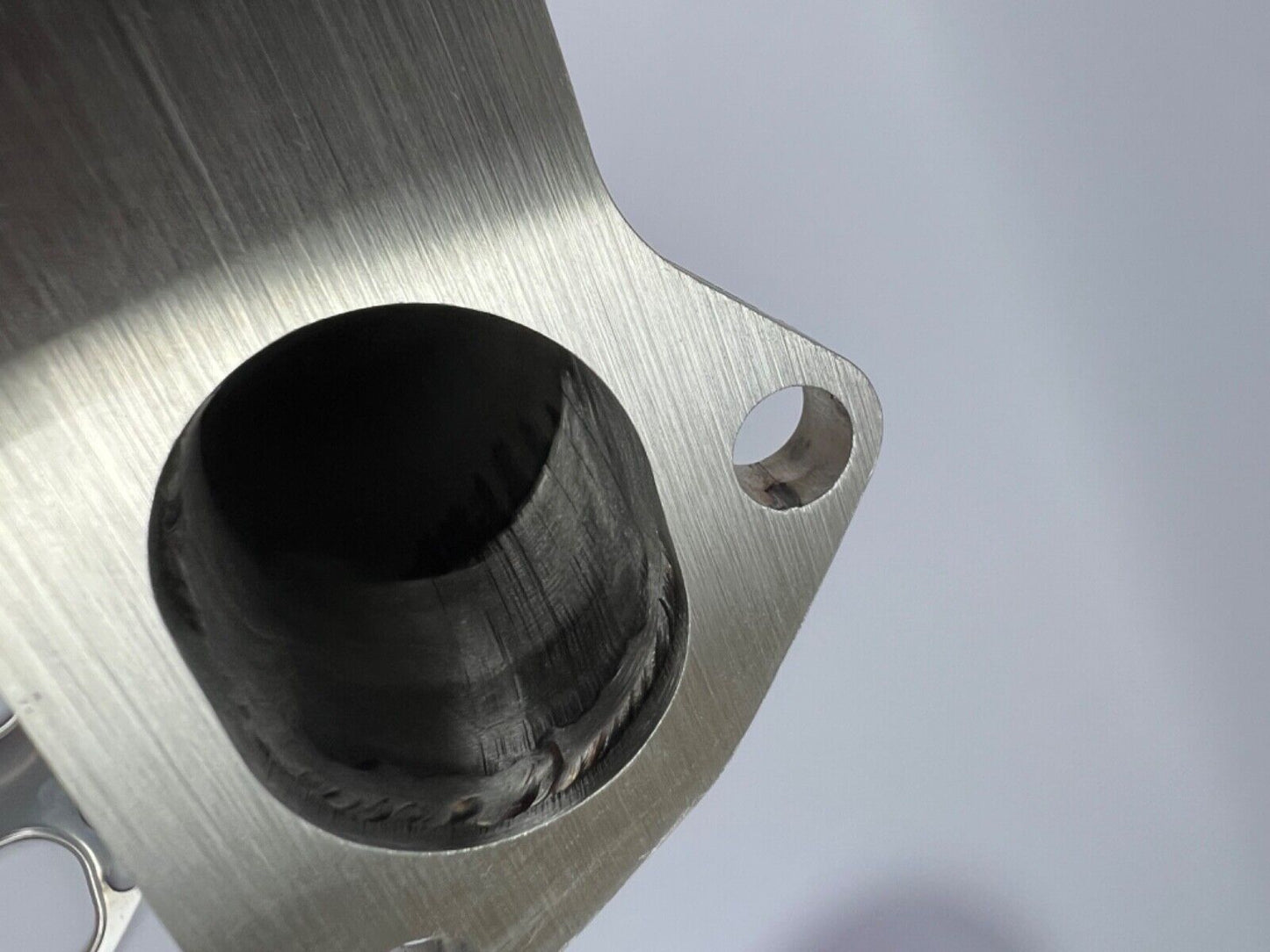 JackSpania Racing B Series forward front-facing turbo manifold for B16, B18, B20 engines, with 44mm exhaust ports.