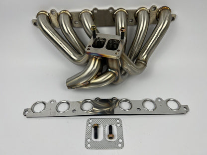 Supra 2JZ GE Turbo Manifold Divided Twin Scroll T3 T4 2J Swap MK4 IS300 SC300 SS - JackSpania Racing