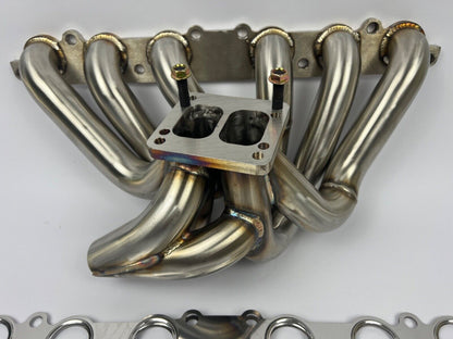 Supra 2JZ GE Turbo Manifold Divided Twin Scroll T3 T4 2J Swap MK4 IS300 SC300 SS - JackSpania Racing