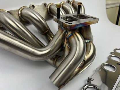 Supra 2JZ GE Turbo Manifold Divided Twin Scroll T3 T4 2J Swap MK4 IS300 SC300 SS - JackSpania Racing