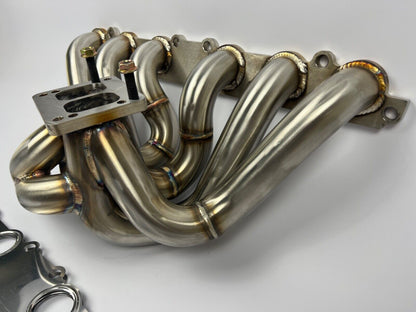 Supra 2JZ GE Turbo Manifold Divided Twin Scroll T3 T4 2J Swap MK4 IS300 SC300 SS - JackSpania Racing