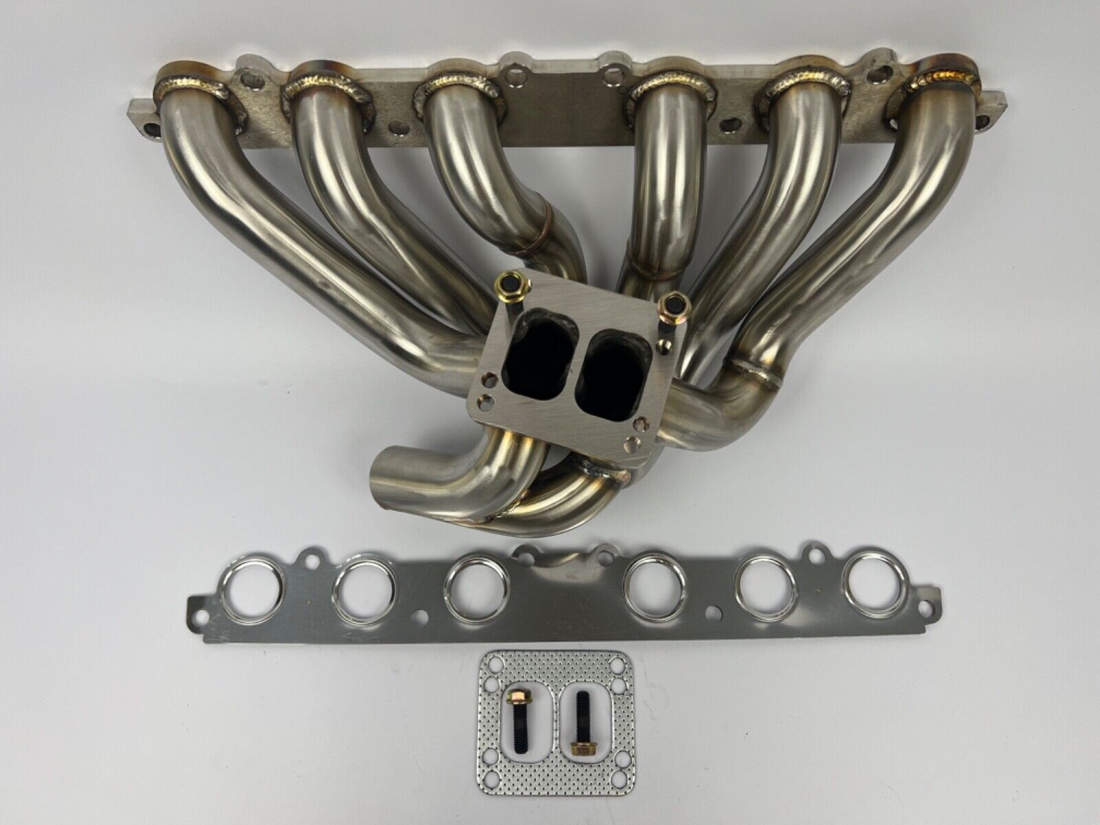 Supra 2JZ GE Turbo Manifold Divided Twin Scroll T3 T4 2J Swap MK4 IS300 SC300 SS - JackSpania Racing