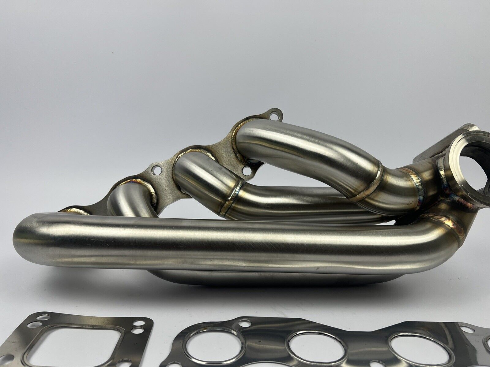 JackSpania Racing K Series 60mm Sidewinder manifold for K20, K24, T3, T4, compatible with Honda Civic Si, RSX, CRX, EG, EK models