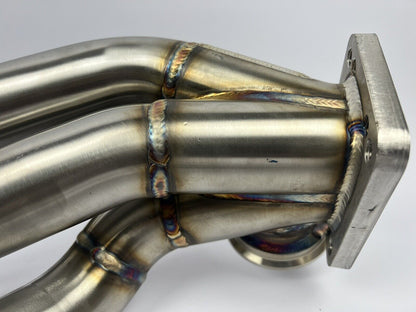 JackSpania Racing K Series 60mm Sidewinder Manifold for K20, K24, T3, T4, compatible with Honda Civic Si, RSX, CRX, EG, EK.