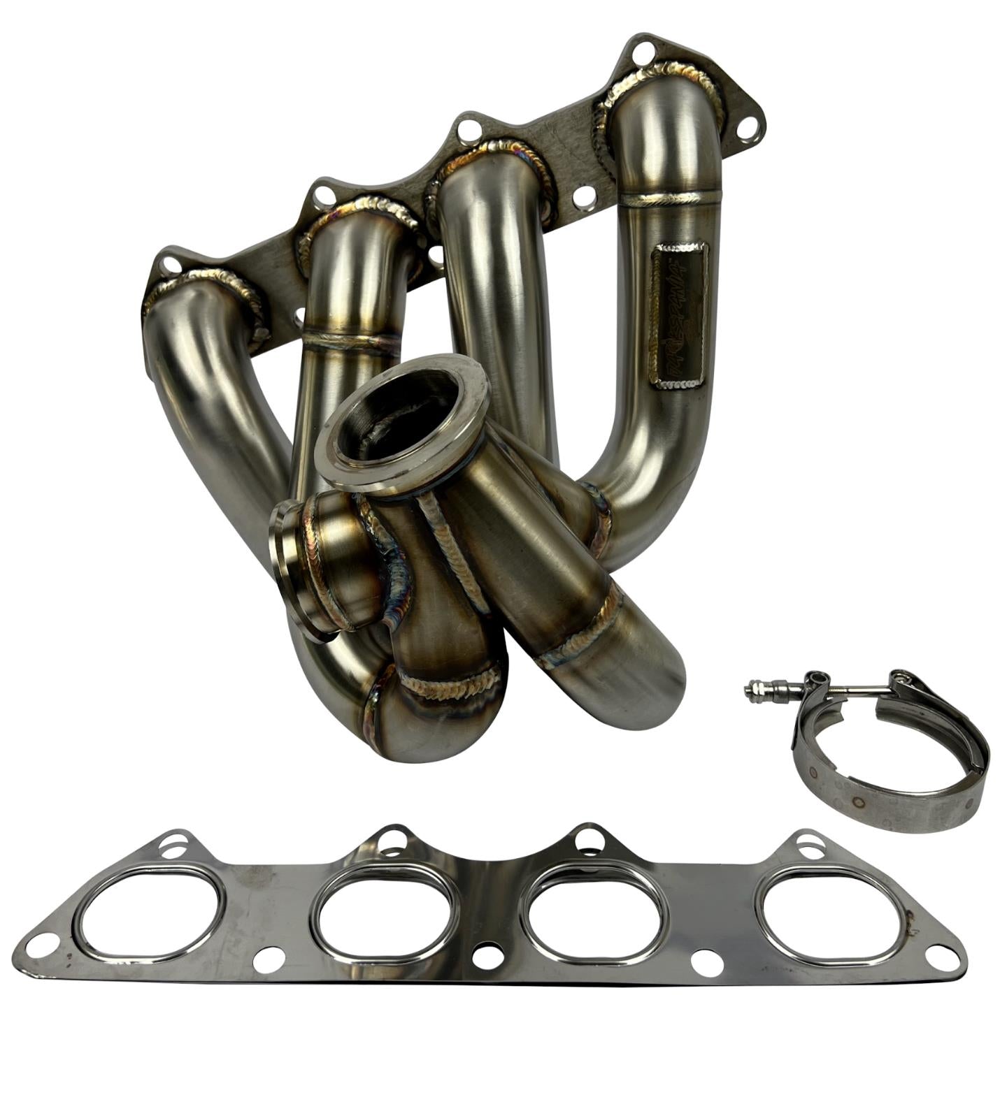 B Series Top Mount Turbo Manifold AC Compatible B16 B18 B20 Precision PTE Vband - JackSpania Racing