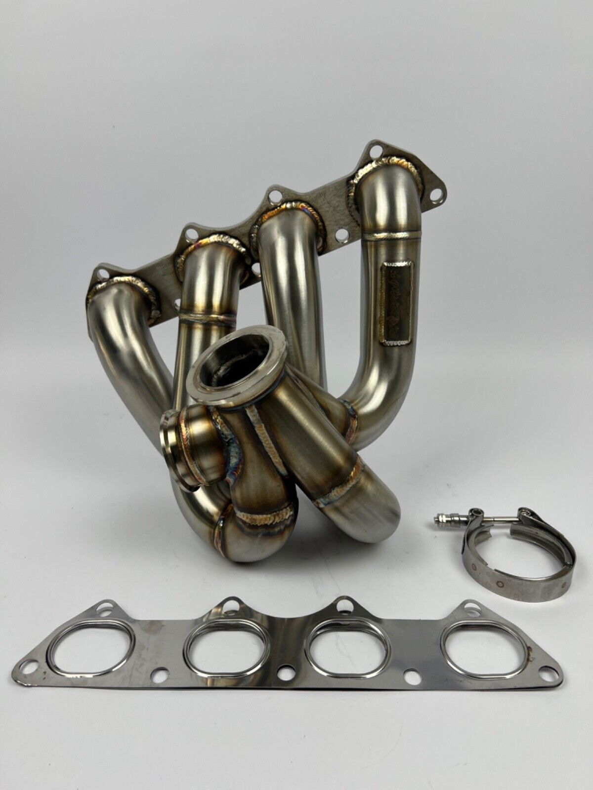 B Series Top Mount Turbo Manifold AC Compatible B16 B18 B20 Precision PTE Vband - JackSpania Racing