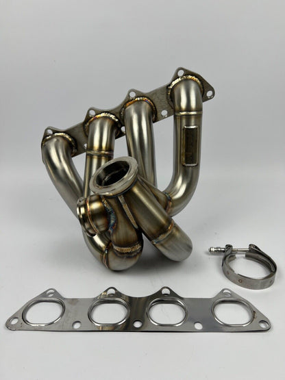 B Series Top Mount Turbo Manifold AC Compatible B16 B18 B20 Precision PTE Vband - JackSpania Racing