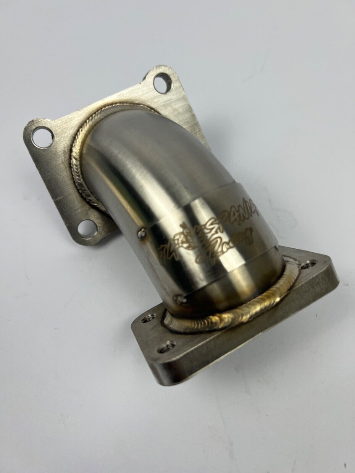 JackSpania Racing turbo manifold elbow for Ford EcoBoost 2.0T Focus ST 2013-2019, T2 flange with T25/T28 connection, exhaust part