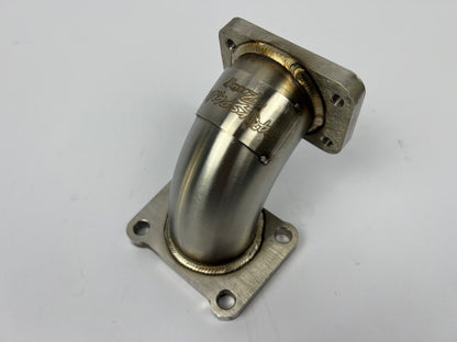 JackSpania Racing Turbo Manifold Elbow for Ford EcoBoost 2.0T Focus ST 2013-2019, T2 Flange, T25/T28 turbo exhaust part