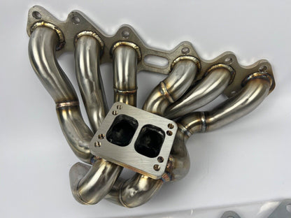 JackSpania Racing equal length top mount T3 T4 turbo manifold for IS300, SC300, 1JZ GTE non-VVTi, 1J swap, exhaust part