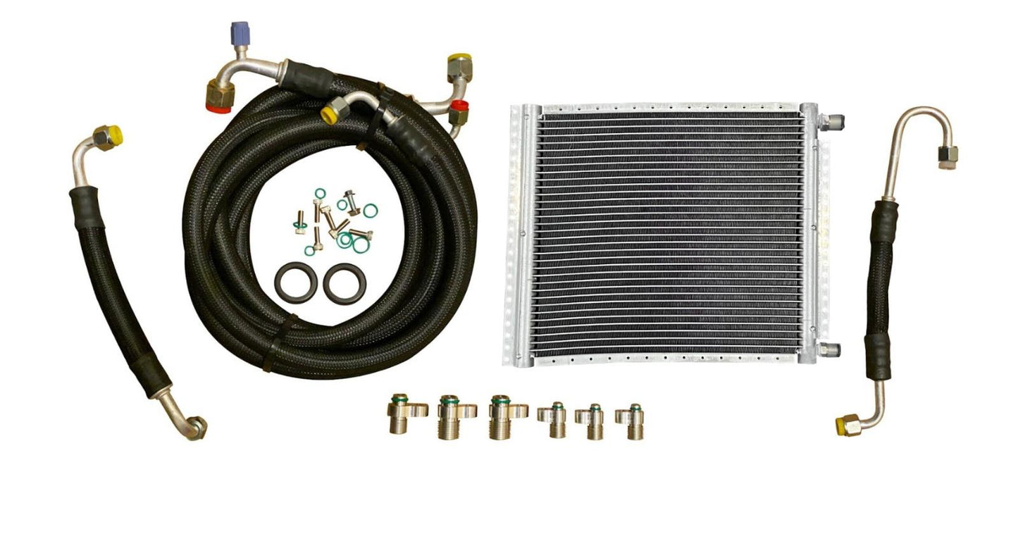JackSpania Racing H Series AC Line Tuck Kit installed in a Honda Civic Si or Integra DC2 engine bay, showing condenser and engine parts.