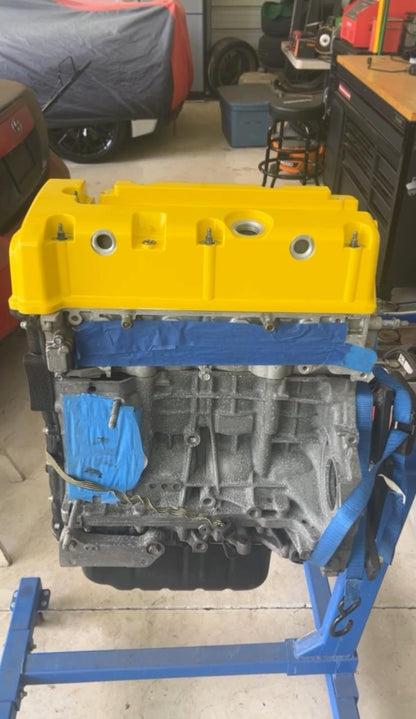 Cast aluminum K Series vented valve cover baffle for Honda Acura K20 K24 engines, designed for engine parts and performance.