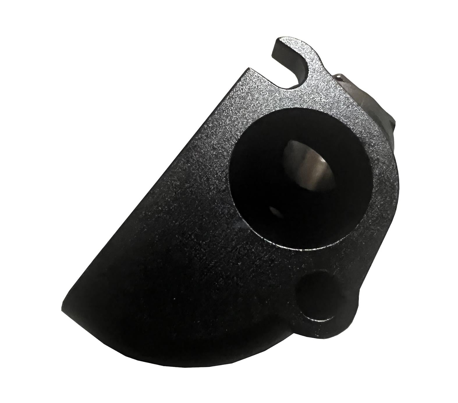 JackSpania Racing compact upper coolant water neck for Toyota 1JZ-GTE and 2JZ-GTE engine swaps, with 16AN fittings.