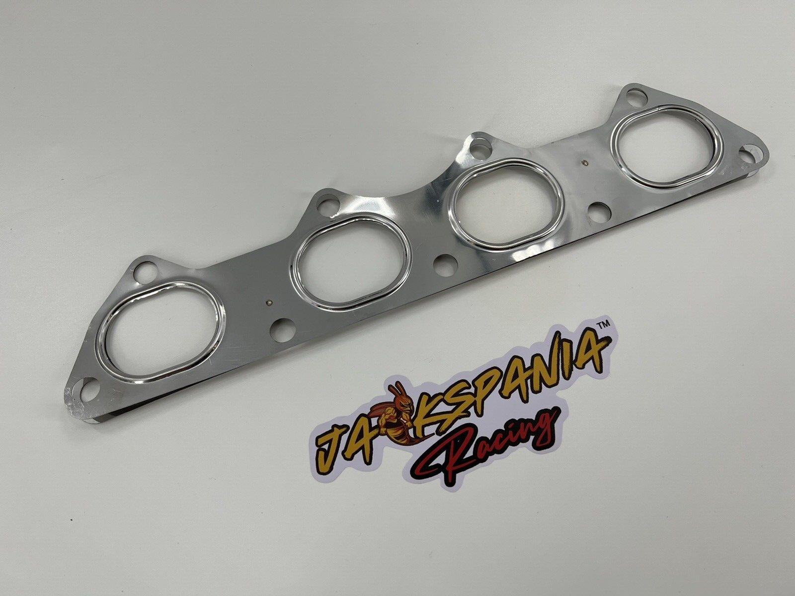 JackSpania Racing B D H K Series stainless steel Honda Acura exhaust manifold gasket, dual 304 stainless steel engine part.