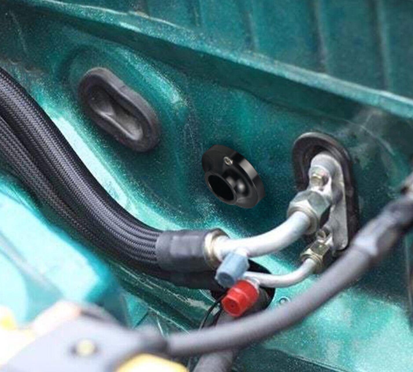 Firewall engine harness grommet for Honda Civic, Acura Integra EG EK DC2 EF Si by JackSpania Racing, showing the rubber grommet.
