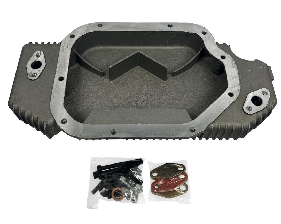Baffled Cast Oil Pan For 03-06 Nissan 350Z Z33 Infiniti G35 VQ35DE 3.5L VQ35 VQ - JackSpania Racing