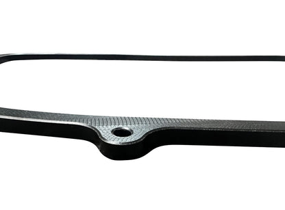Engine intake manifold plenum spacer for Nissan 350Z and Infiniti G35 VQ35 engines, by JackSpania Racing, 1/2 inch thick.