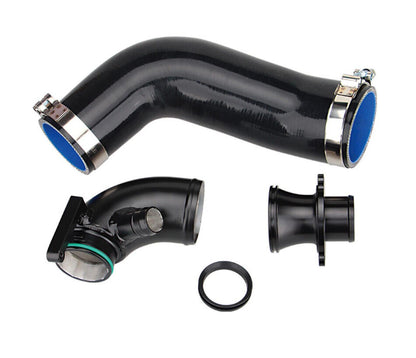 Engine Turbo Muffler Inlet Elbow Silicone Hose For VW MK7 Golf GTI R 2.0T 1.8T - JackSpania Racing