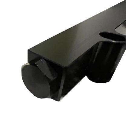 JackSpania Racing billet fuel rail for VW Audi MK4 Golf Jetta Beetle A4 GTI GLI 1.8T engine parts, solid metal construction.