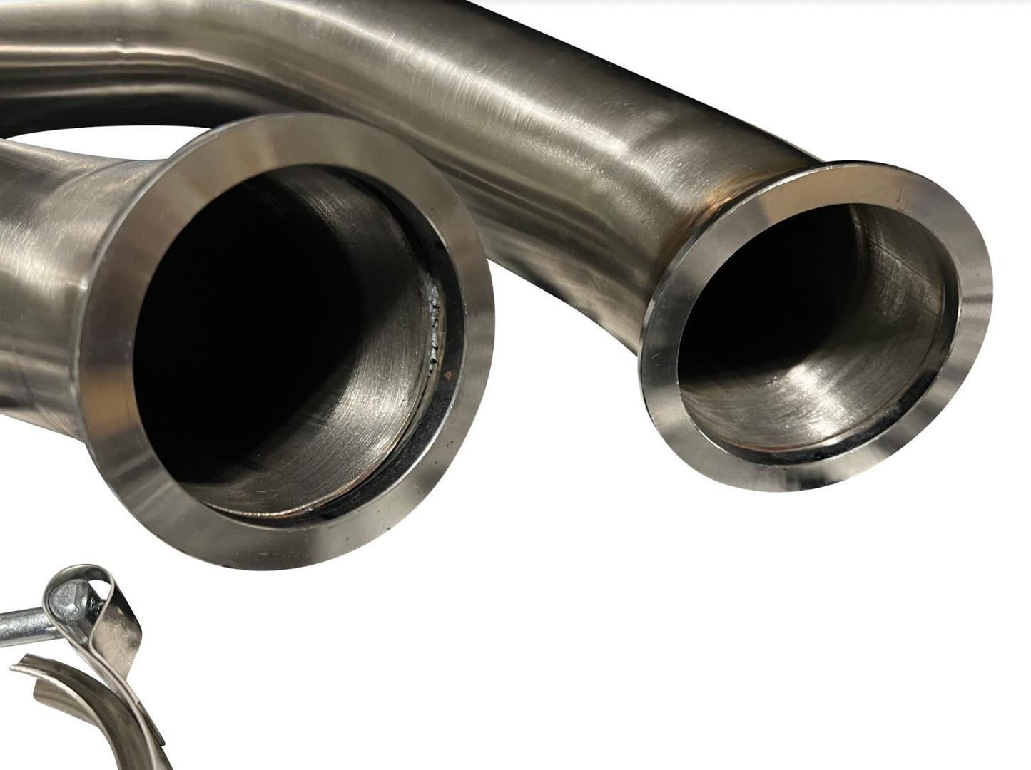 JackSpania Racing K Series Sidewinder manifold down pipe for Honda K20 K24 engines, compatible with Acura RSX and Civic Si EP3.
