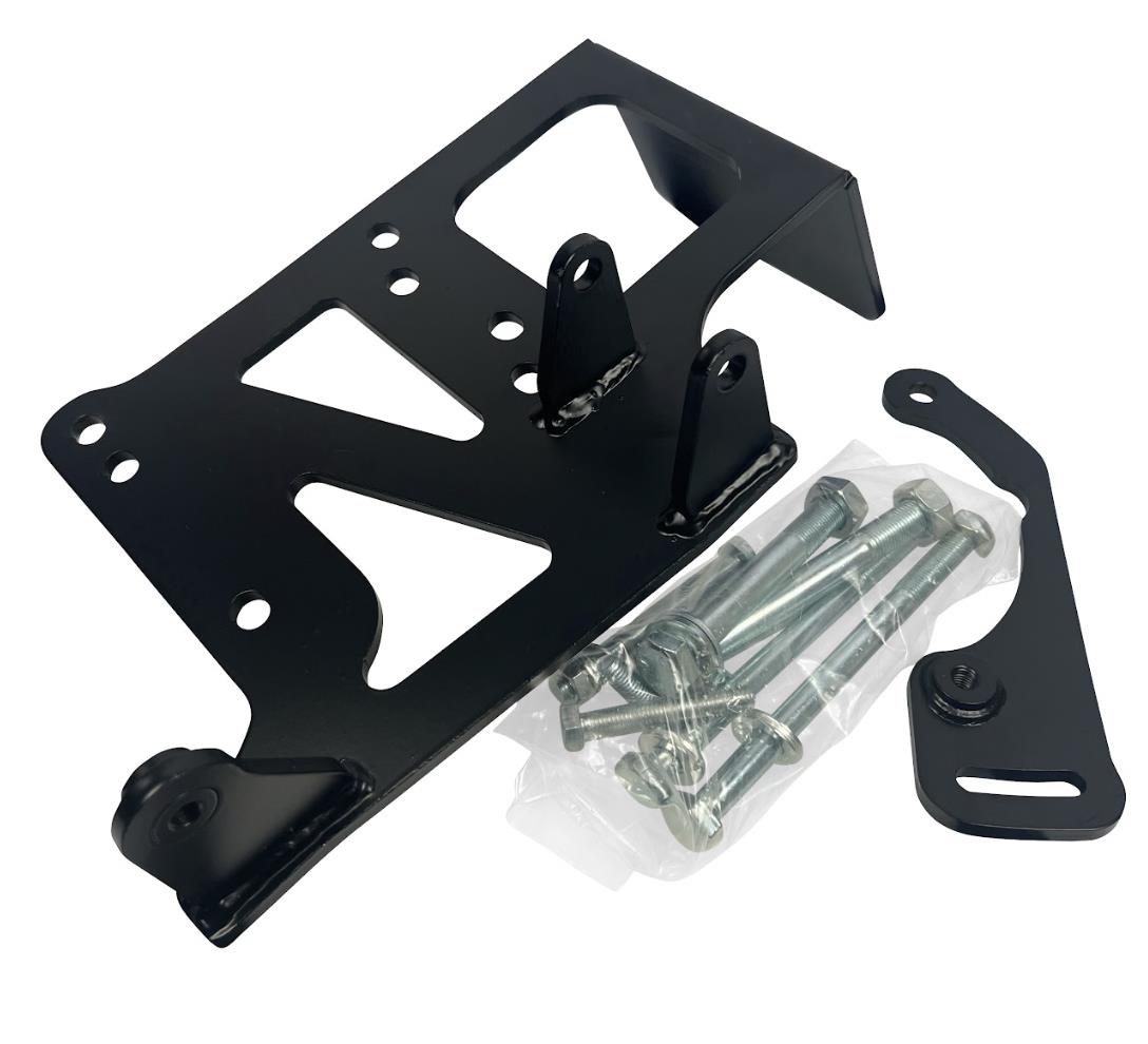 JackSpania Racing alternator relocation kit for J Swap J Series V6 engines in Honda Civic EG and DC Integra models 92-01.