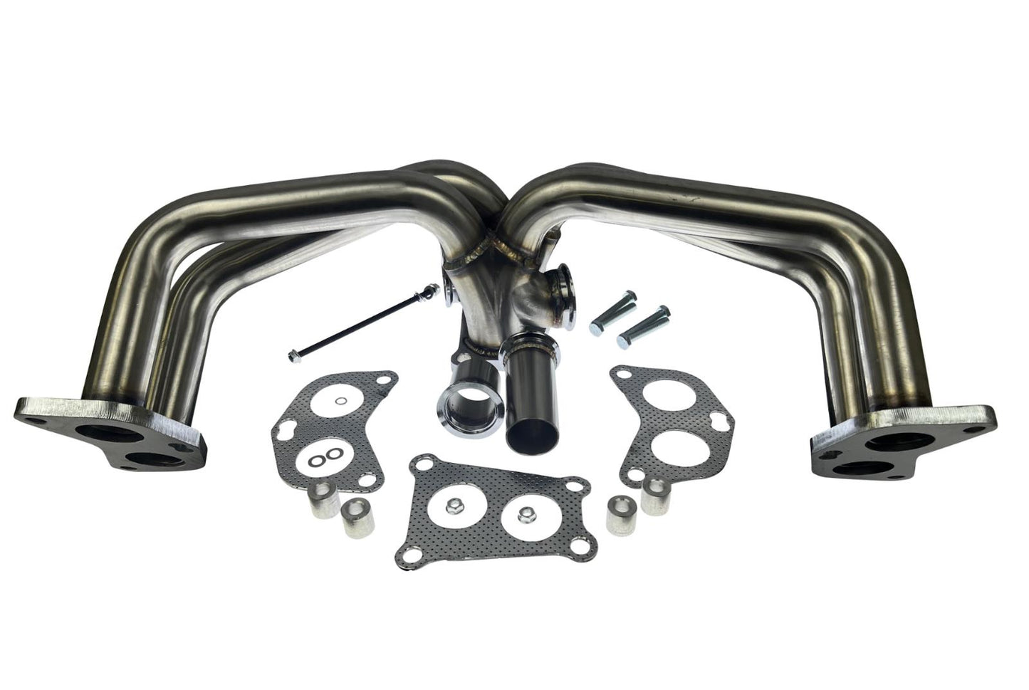 JackSpania Racing header EWG turbo manifold for Subaru Impreza WRX 2015-2020, with equal length 304 stainless steel exhaust parts.