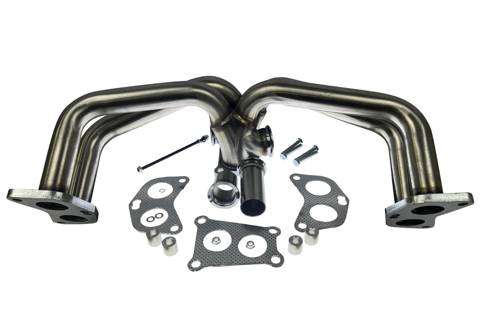 JackSpania Racing header EWG turbo manifold for Subaru Impreza WRX 2015-2020, with equal length 304 stainless steel exhaust parts.