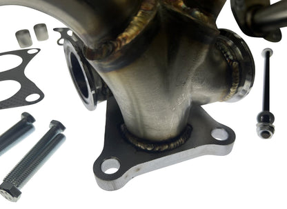 Header EWG Turbo Manifold for Subaru Impreza WRX 2015-2020 by JackSpania Racing, showing equal length stainless steel exhaust manifold.