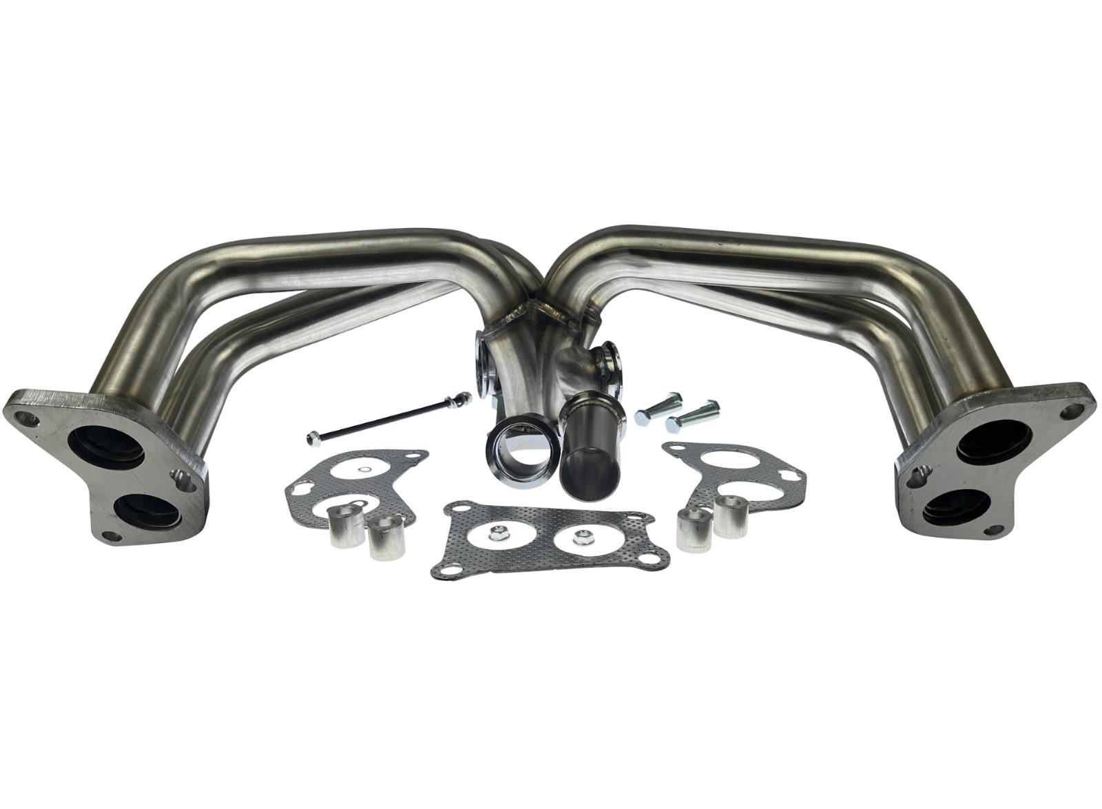JackSpania Racing turbo header manifold for Subaru Impreza WRX 2015-2020, equal length 304 stainless steel exhaust part.