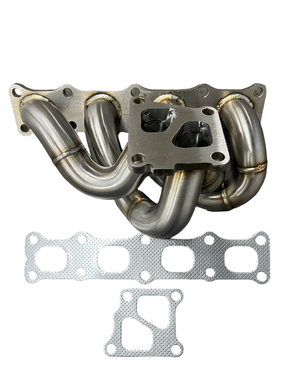 Tubular Turbo Manifold For Mitsubishi Lancer Evo X 10 2008-2015 4B11T 2.0L TD05 - JackSpania Racing