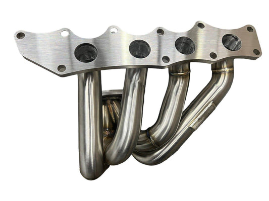 JackSpania Racing tubular turbo manifold for MazdaSpeed 3 6 2.3L Disi MZR, designed for OEM size turbos, exhaust part.