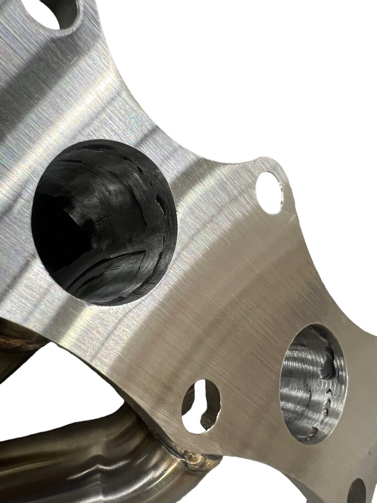 Tubular turbo manifold for Mazdaspeed 3 6 2.3L Disi MZR, made by JackSpania Racing, designed for OEM size turbo exhaust systems.
