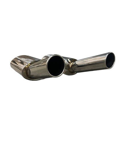 JackSpania Racing Fireball Mega Blastpipe muffler VIP tip for exhaust system, dual 2.5” and 3” inch left and right exhaust parts.