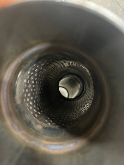 JackSpania Racing Fireball Mega Blastpipe muffler VIP tip with dual 2.5 and 3-inch exhaust tips, left and right side.