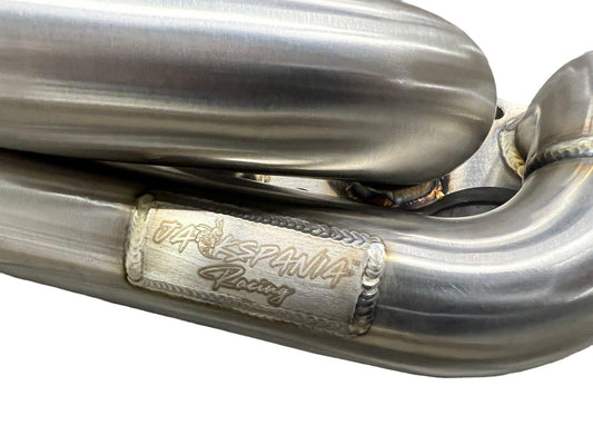 K20 K24 Top Mount Twin Scroll 44mm Wastegate WG Non Lean AWD FWD Turbo Manifold - JackSpania Racing