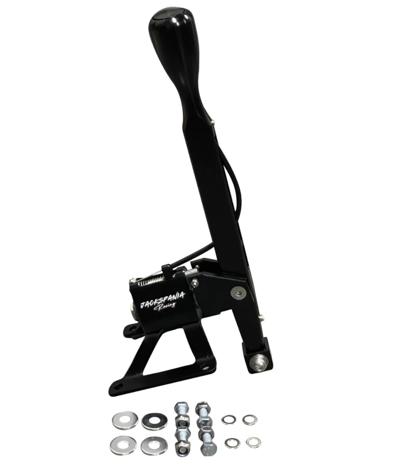 JackSpania Racing billet EG EK DC2 B series shifter box for Honda Civic, Integra, Del Sol, and CRX transmission upgrades.