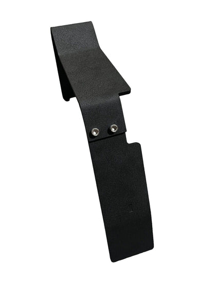 Steel K Series Scatter Shield for K20 and K24 transmission from JackSpania Racing, showing the durable metal construction and mounting points.