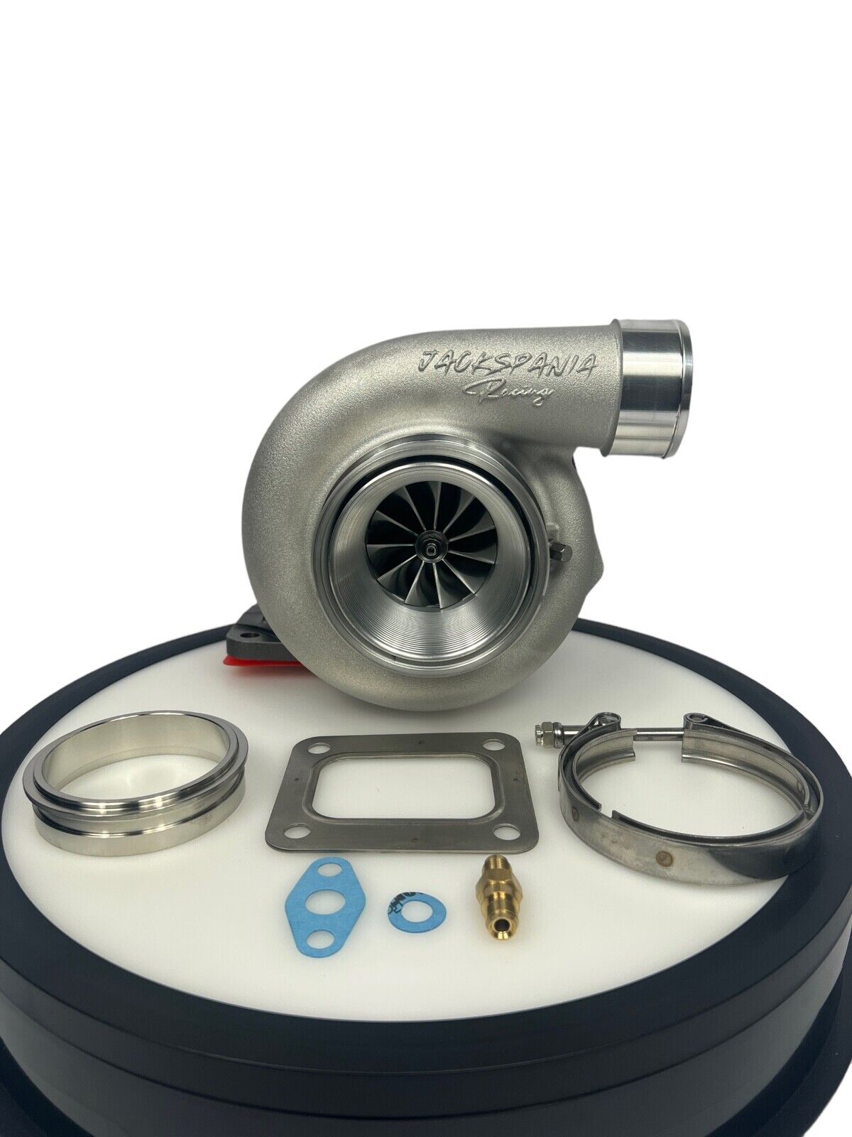 JackSpania Racing GT35 GTX3582 billet wheel turbo with T4 V-band turbine housing and .82 A/R for T51R mod 6262 engine parts