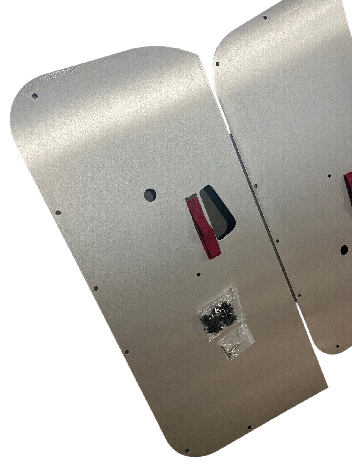 Aluminum door panels for Honda Civic 92-95 coupe hatch by JackSpania Racing, showing sleek, lightweight replacement doors.