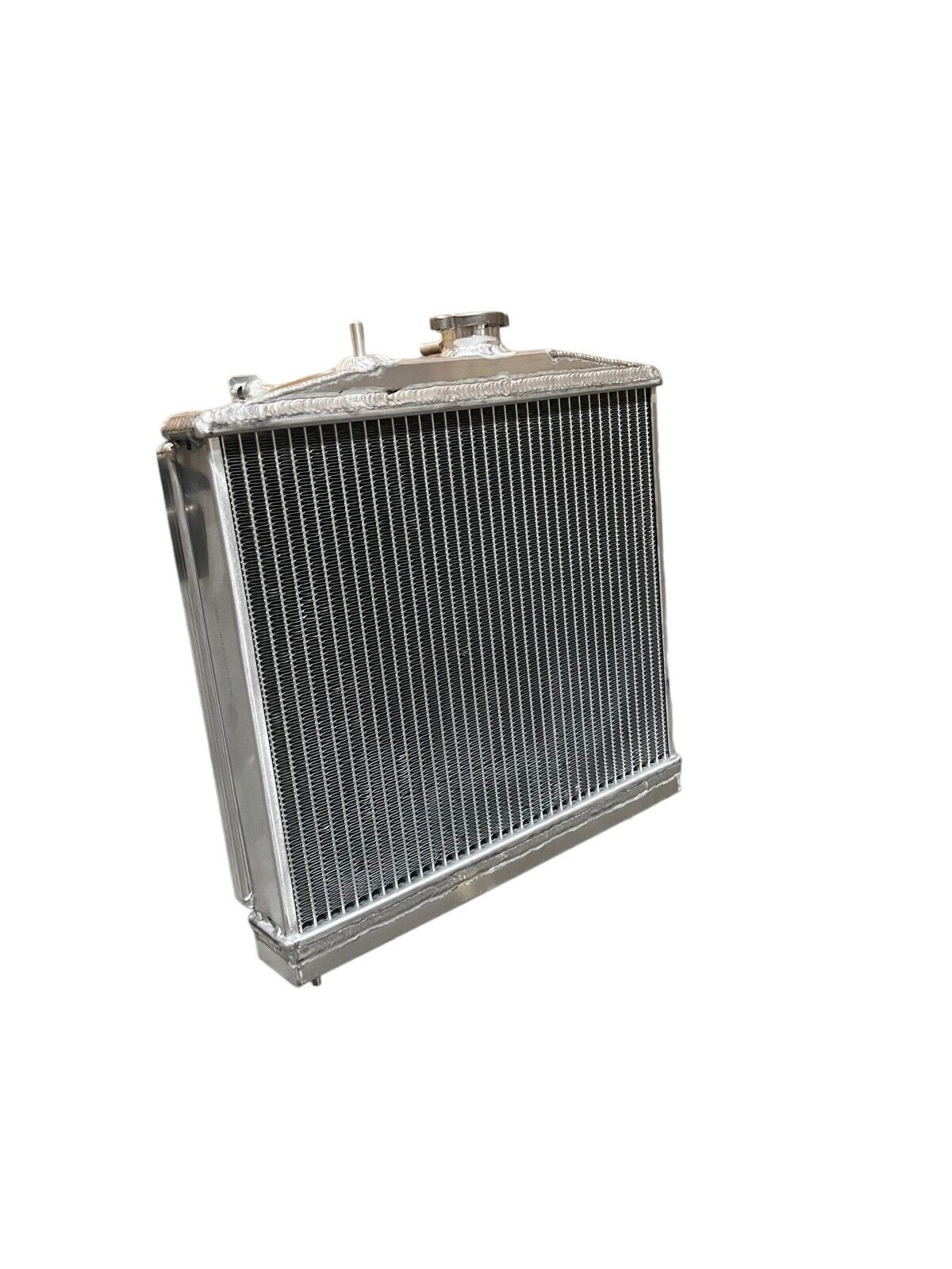 JackSpania Racing K Swap half-size radiator for Honda EK Civic 96-00 K Series K20 K24 dual core engine cooling part