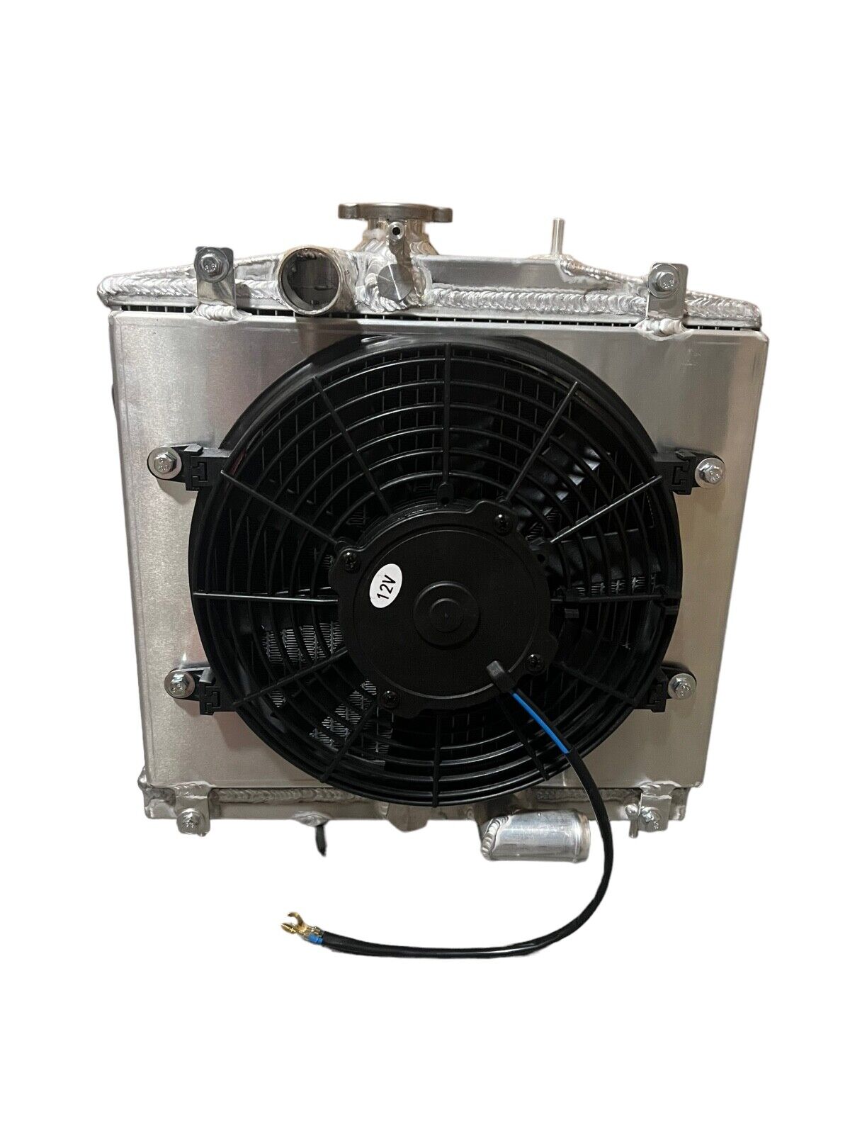 JackSpania Racing K Swap half size radiator for Honda EK Civic 96-00 with K series K20 K24 engine, dual core engine cooling part