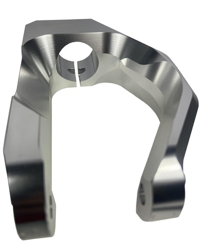 JackSpania Racing billet drop forks for Honda Civic, Acura Integra, and CRX suspension upgrades, featuring high-quality alloy construction.