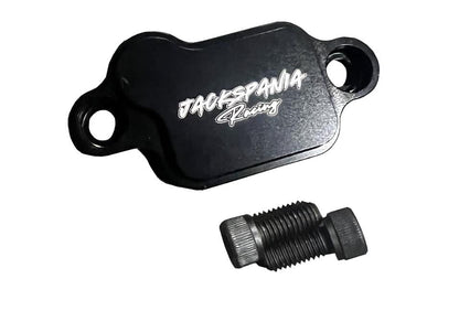 JackSpania Racing billet aluminum K Series VTC oil filter baffle strainer assembly for engine parts, shows detailed metallic component