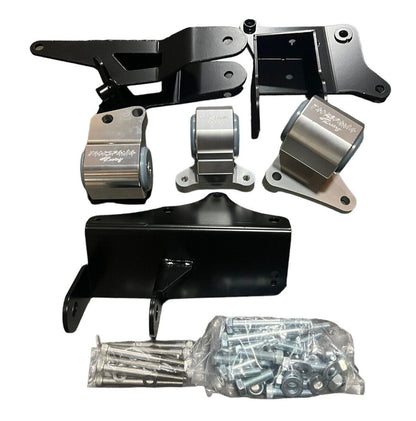 JackSpania Racing K Series K20 K24 engine mount kit for Honda Civic 2001-2005 EM2 ES TSX engine parts, durable automotive upgrade