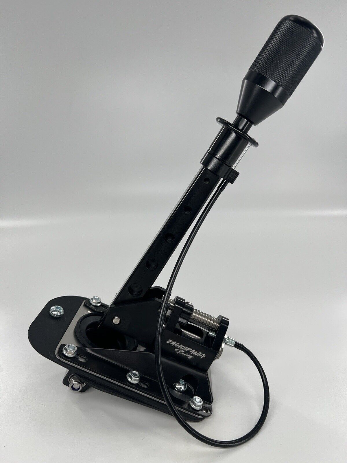 JackSpania Racing shifter box direct fit kit for BMW E30 E36 E46 E8X E9X models, transmission parts for smooth gear shifting.